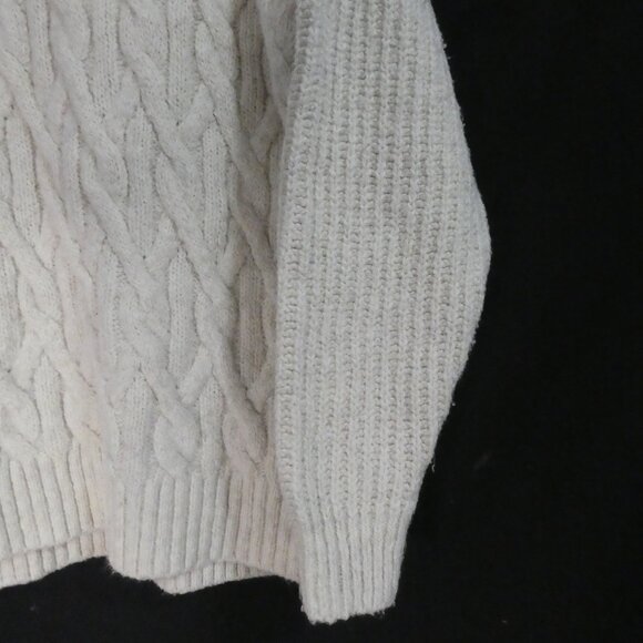 Cream Turtleneck Sweater | xl - extra large - Picture 14 of 16